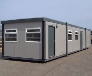 نمای بیرونی کانکس اداری مدیریتی